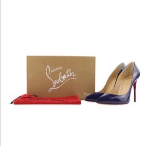 NEW! Purple Patent Leather Christian Louboutin